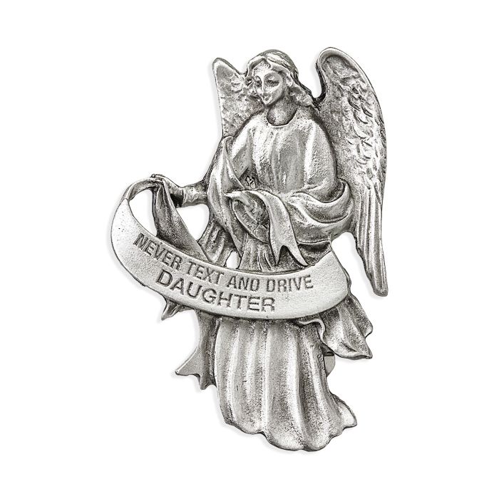 Guardian Angel 'Never Text and Drive' Daughter Visor Clip