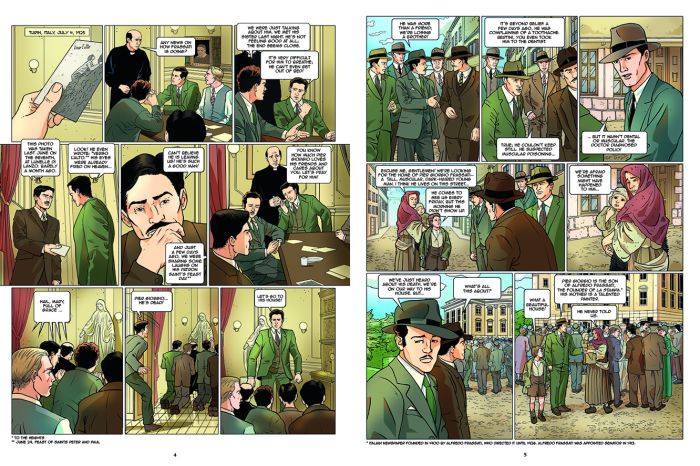 Pier Giorgio Frassati: To the Heights Comic Book by Marie and Olivier Malcurat