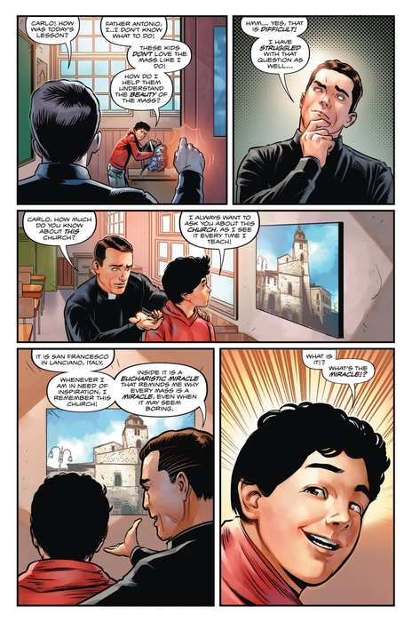 Digital Disciple: Carlo Acutis and the Eucharist Comic Book