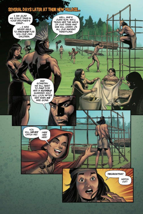 Lily of the Mohawks: Saint Kateri Tekakwitha Comic Book by Philip Kosloski