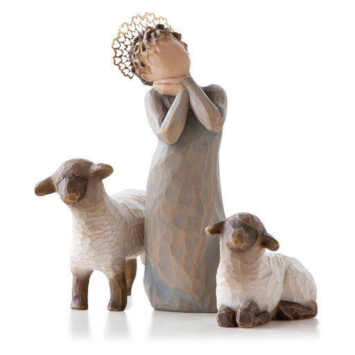 Little Shepherdess Willow Tree Nativity Figurine