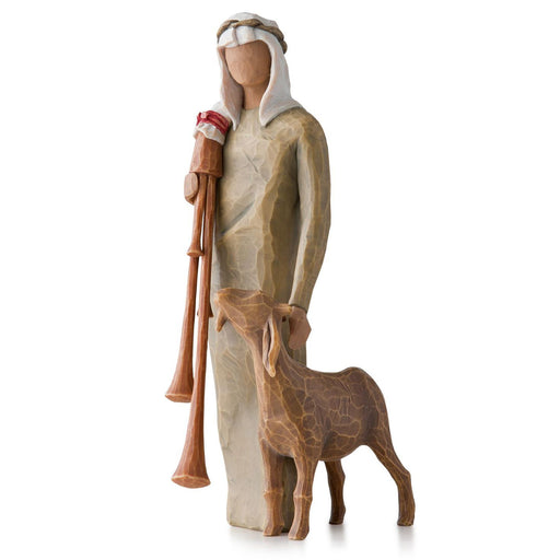 Zampognaro (Shepherd with Bagpipe) Willow Tree Nativity Figurine