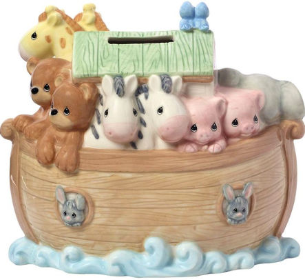 Precious Moments Noah's Ark Bank