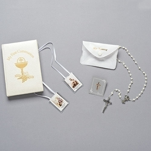 Deluxe 5 pc. First Holy Communion Set (Girl)