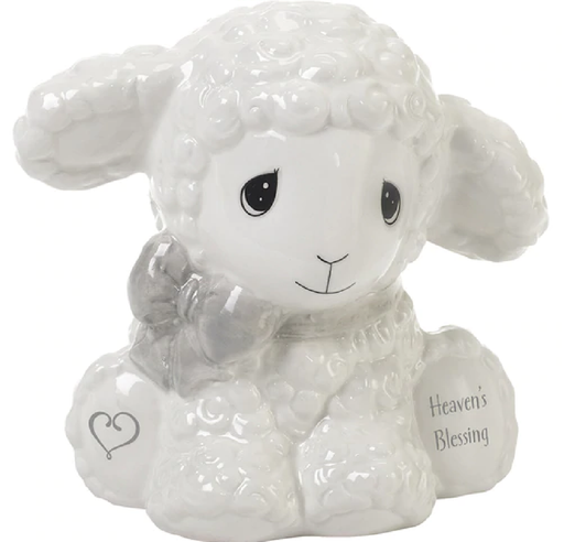 Precious Moments Heaven's Blessing Lamb Bank