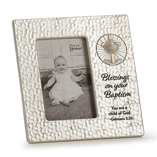 Blessings on Your Baptism 4x6 Frame