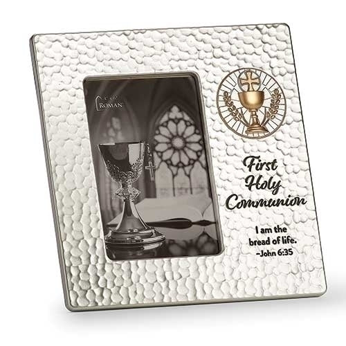First Communion Silver Frame 4x6