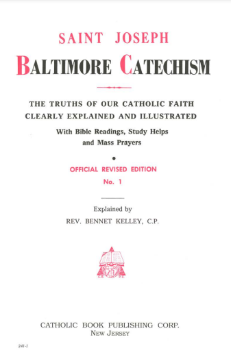 St. Joseph Baltimore Catechism (No. 1)