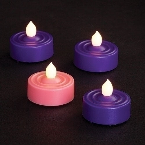 Advent LED Tea Light Candles 4pc.