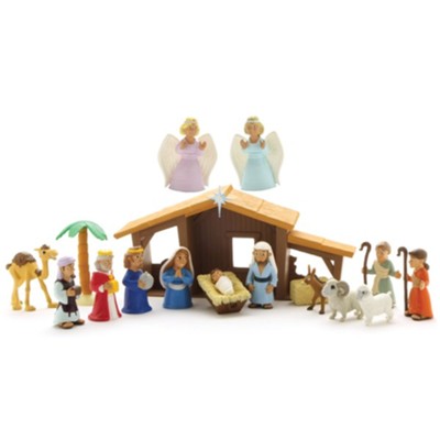 18 pc. Nativity Playset