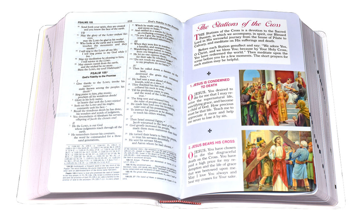 First Communion Bible for Girls St. Joseph Edition