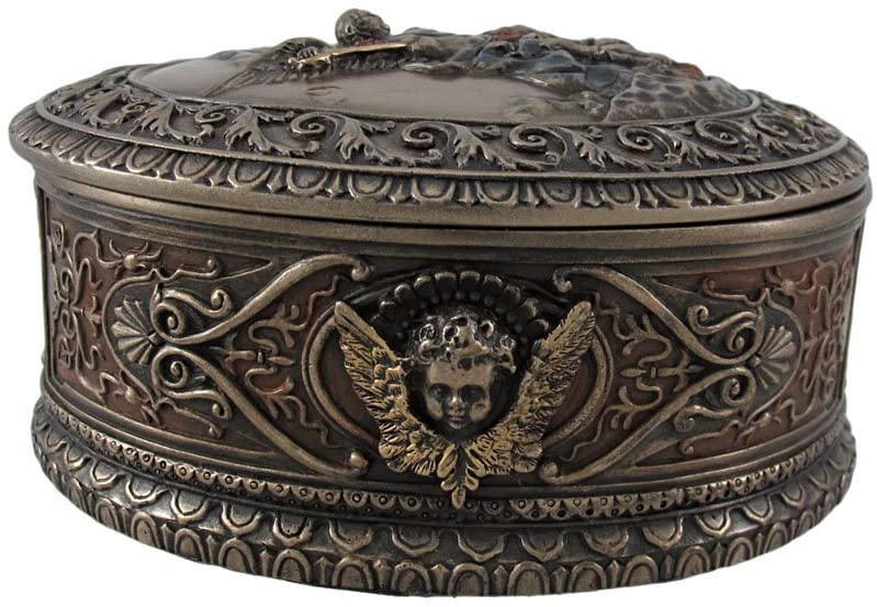 St. Michael Bronze Keepsake Box