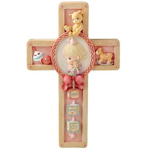 Precious Moments Girl Praying Wall Cross