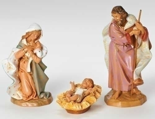 Holy Family 3-pc set 7.5" Fontanini