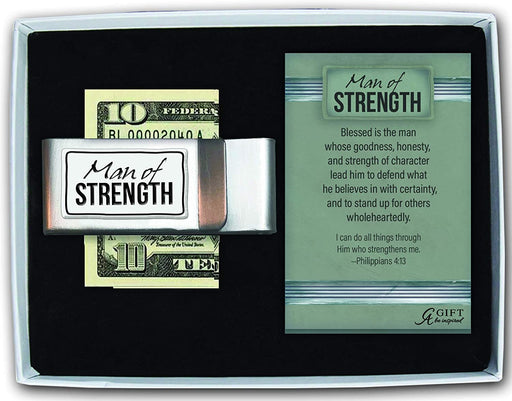 Man of Strength Money Clip