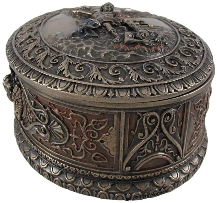 St. Michael Bronze Keepsake Box