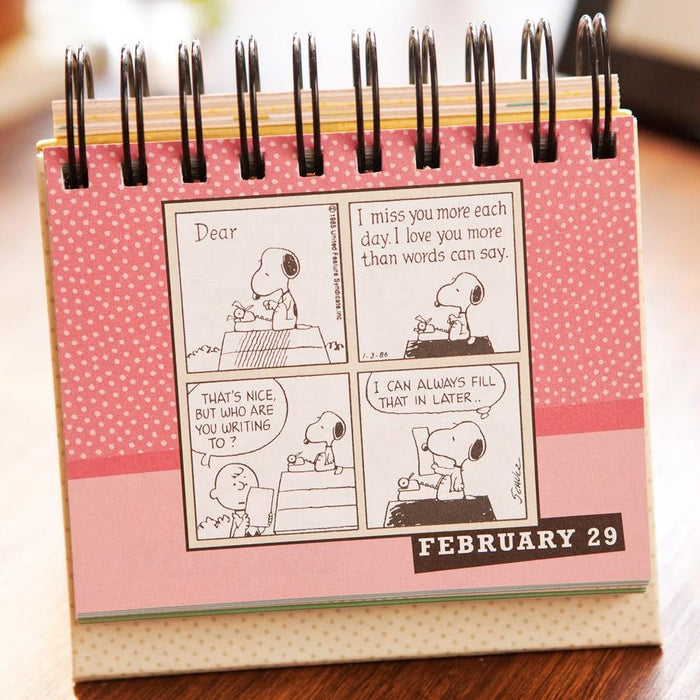 Peanuts - Smiles and Blessings - Perpetual Calendar