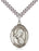 St. Philomena Medal w/ 24" Chain - Sterling Silver
