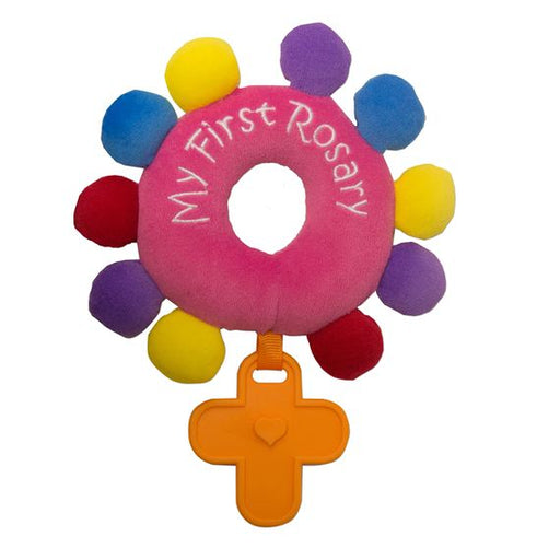 My First Rosary Baby Plush Toy (Pink)