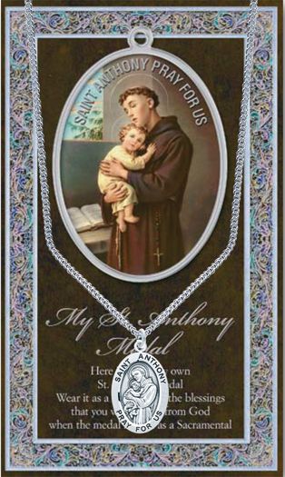 My St. Anthony Medal