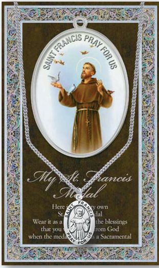 My St. Francis Medal
