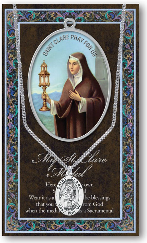 My St. Clare Medal