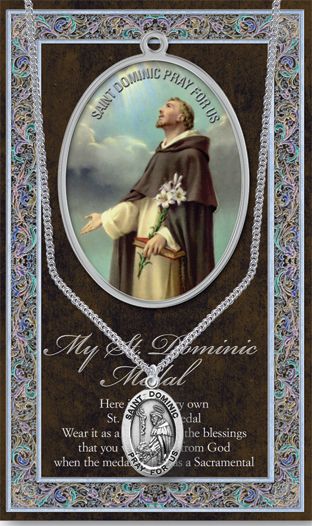 My St. Dominic Medal
