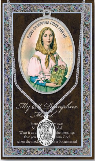 My St. Dymphna Medal