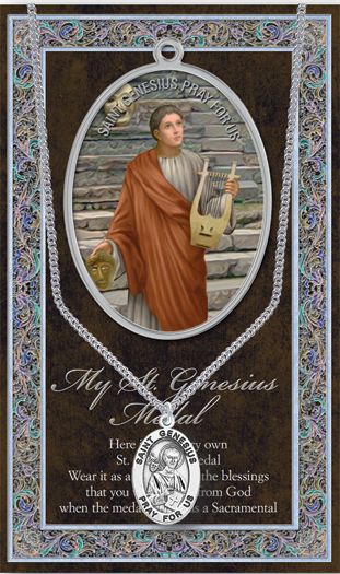My St. Genesius Medal