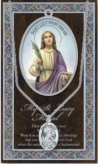 My St. Lucy Medal