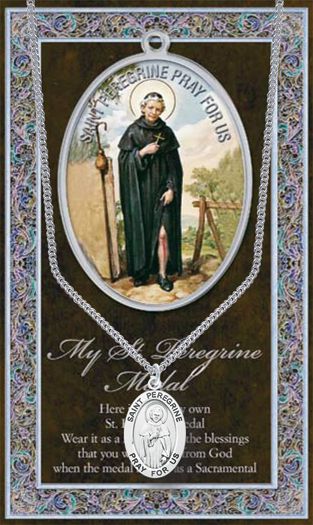 My St. Peregrine Medal