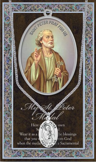 My St. Peter Medal
