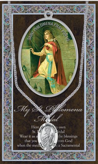 My St. Philomena Medal