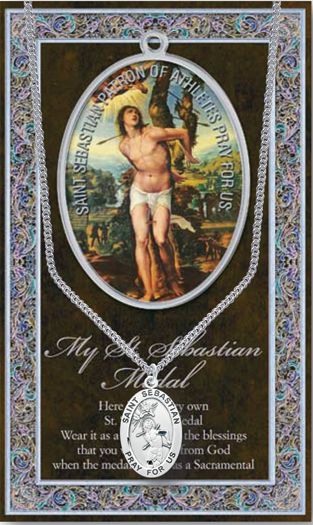 My St. Sebastian Medal