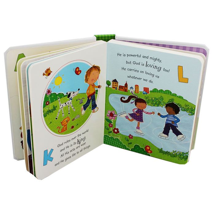 My ABC of God Loves Me Board Book