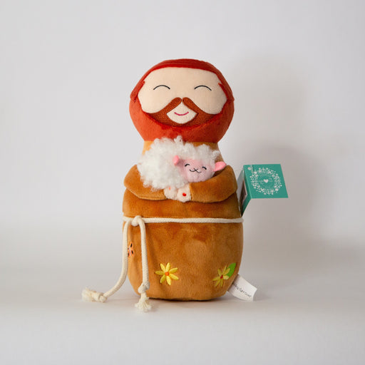 Shining Light St. Francis of Assisi Plush Doll