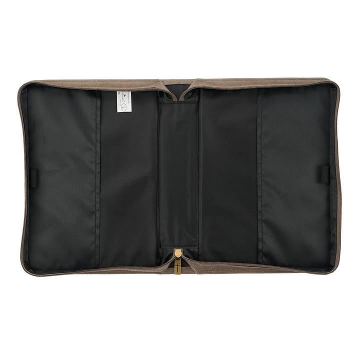 For I know the Plans Brown Faux Leather Classic Bible Cover - Large