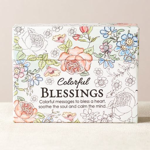 Colorful Blessings  Boxed Coloring Cards