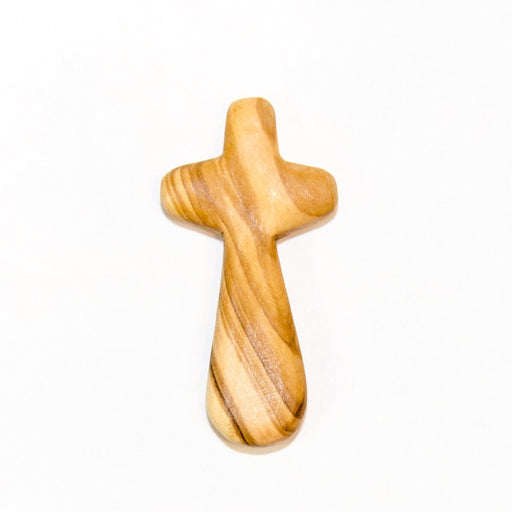Olive Wood Small Comfort Cross 2.75"