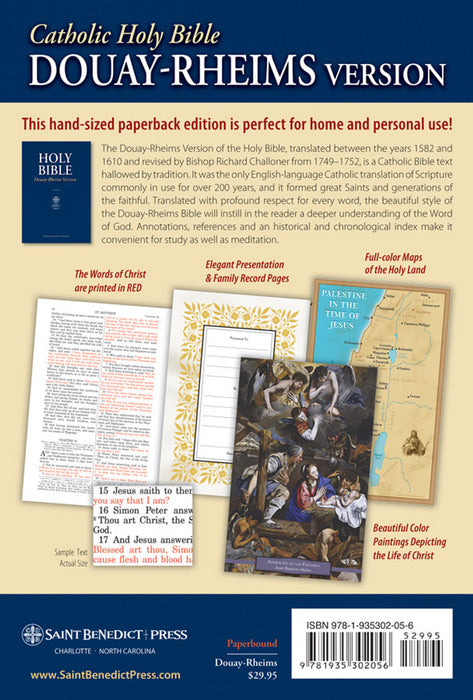 Douay-Rheims Bible (Paperback)
