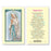 Our Lady of Lourdes "Magnificat" Laminated Holy Card