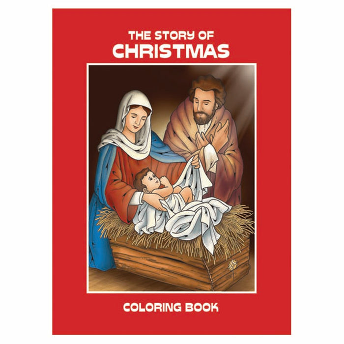 The Story of Christmas Coloring Book
