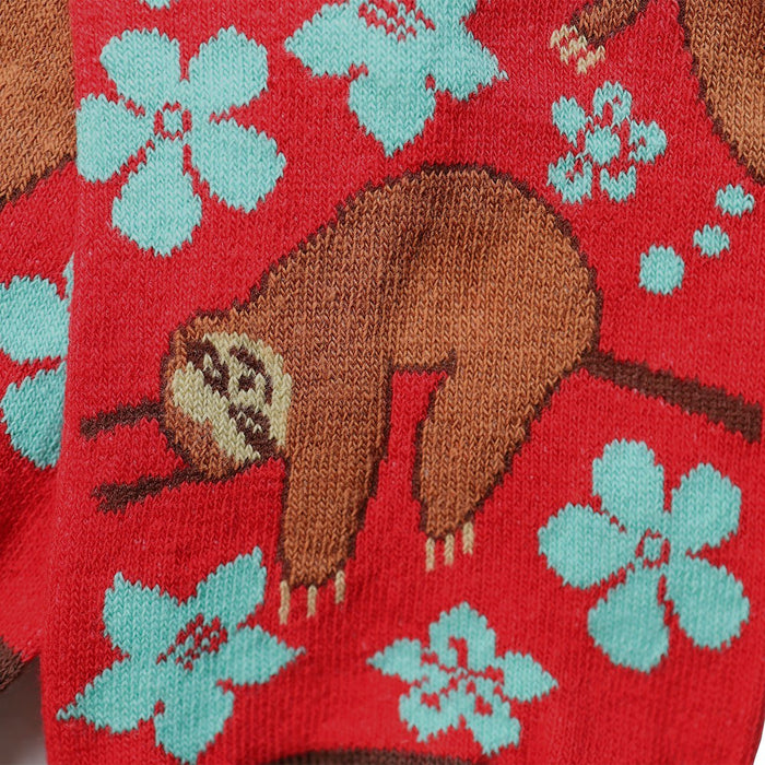 Bless My Sole Crew Socks - Relax God's Got This Sloth Socks