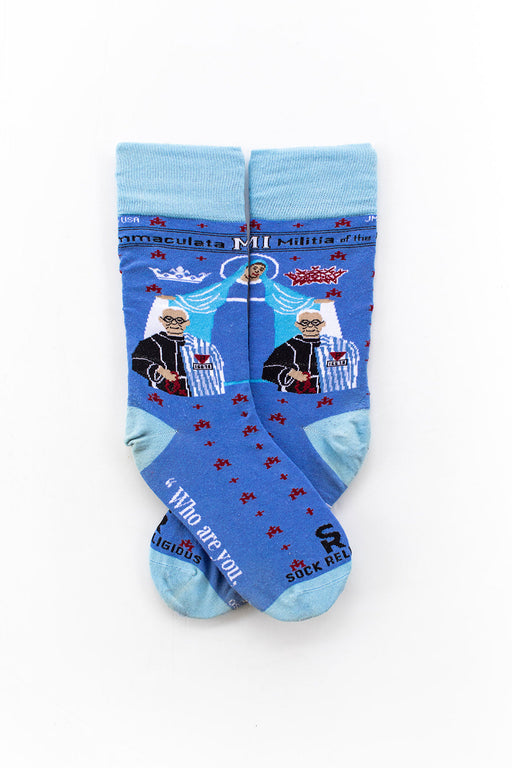 Sock Religious St. Maximilian Kolbe Socks
