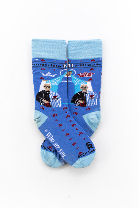 Sock Religious St. Maximilian Kolbe Socks