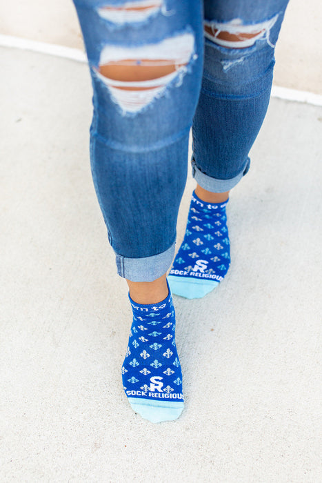 Sock Religious St. Joan of Arc No Show Socks