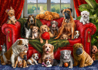 Love My Dogs Jigsaw Puzzle -1000 Pieces