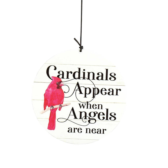 Cardinals Appear Windchime 35"
