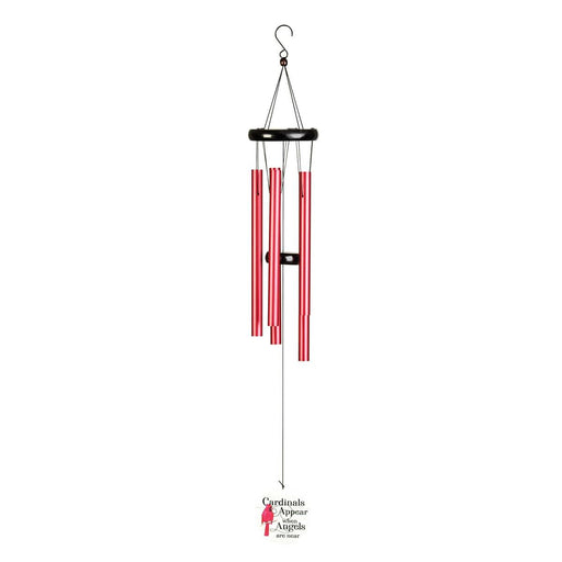 Cardinals Appear Windchime 35"