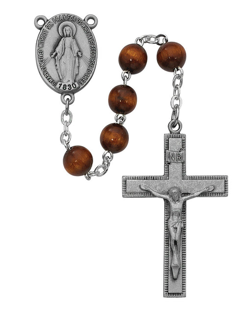 Brown Wood Rosary